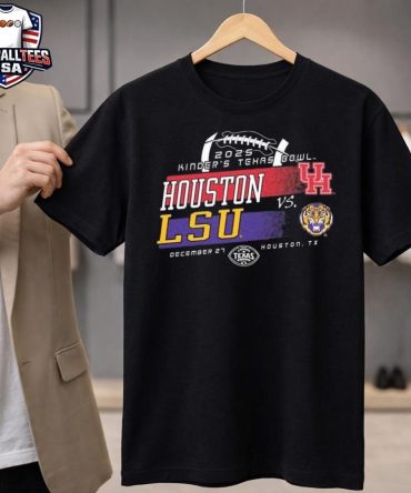 Kinder'S Texas Bowl 2025 Lsu Tigers Vs Houston Cougars Matchup Unisex Shirt