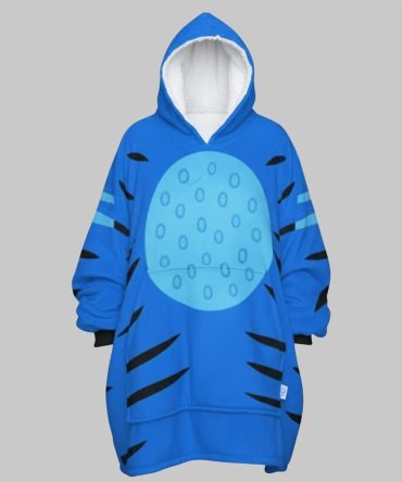 Kpop Demon Hunters Tiger Blanket Hoodie
