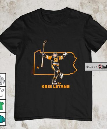 Kris Letang 58 Pittsburgh Penguins State Star Shirt