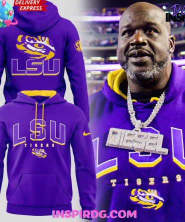 Lsu Tigers New Shaquille O’Neal Special All Over Print Hoodie, 3D Hoodie
