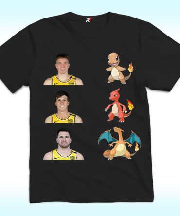Lakers Charmander Evolution Meme Shirt