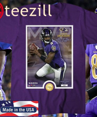 Lamar Jackson Nfl Mvp T-Shirt Limited Edition Official