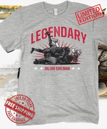 Legendary Julian Edelman Shirt Football Nflpa