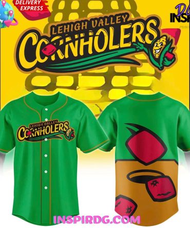 Lehigh Valley Ironpigs Valley Cornholers Special Baseball Jersey