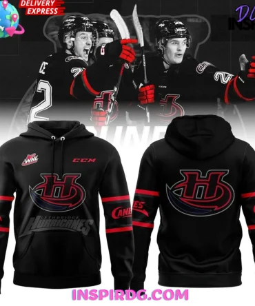 Lethbridge Hurricanes Whl 2025 All Over Print Hoodie