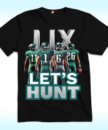 Let'S Hunt Hurts Barkley Smith Brown Philly Shirt