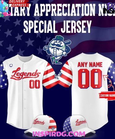Lexington Legends Military Appreciation Night 2025 Baseball Jersey