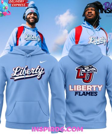 Liberty Flames Blue Special Edition Nike Hoodie