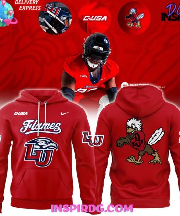 Liberty Flames Football Team Spirit Special Hoodie