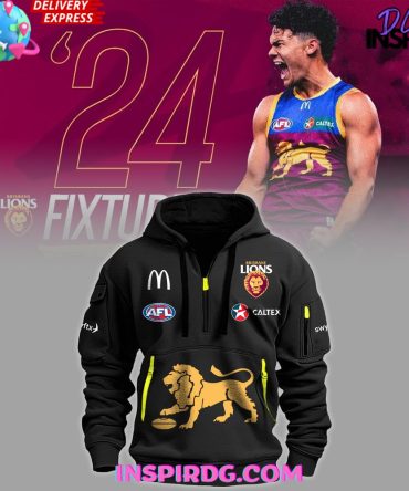Limited Edition Brisbane Lions New Hoodie 2024