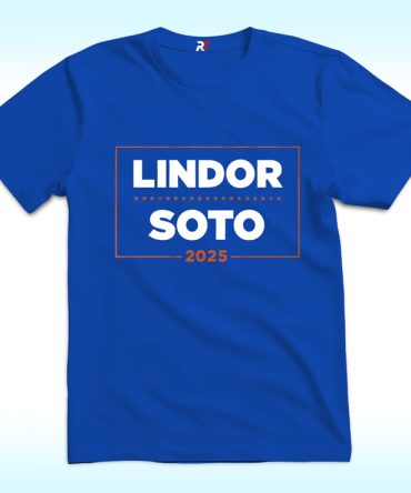 Lindor Soto 2025 Campaign Shirt