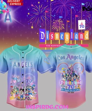 Los Angeles Angels 70Th Magical Years Special Baseball Jersey