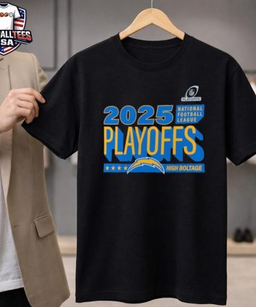 Los Angeles Chargers 2025 Nfl Playoffs Ready Unisex Shirt