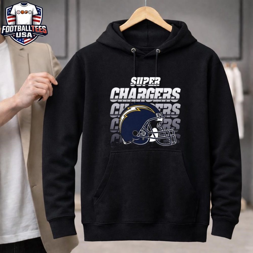 Los Angeles Chargers Super Chargers T-Shirt - Image 3