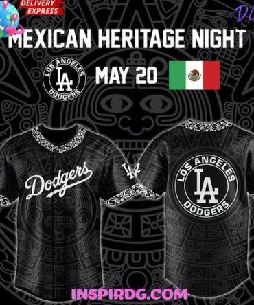 Los Angeles Dodgers 2025 Mexican Heritage Nigt Limited Edition Jersey