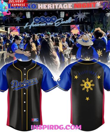 Los Angeles Dodgers Salvadoran Heritage Night 2024 Baseball Jersey