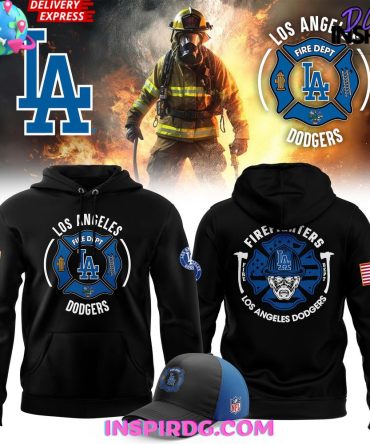 Los Angeles Dodgers Firefighter Appreciation Night Special Hoodie
