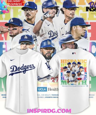 Los Angeles Dodgers Hispanic Heritage Month 2024 Baseball Jersey