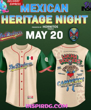 Los Angeles Dodgers Mexican Heritage Night 2025 Baseball Jersey