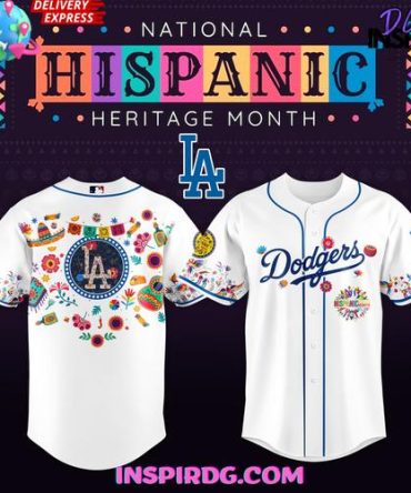 Los Angeles Dodgers National Hispanic Heritage Month 2025 Baseball Jersey