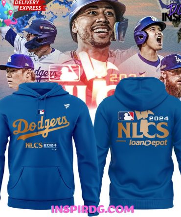 Los Angeles Dodgers National League Division Champions 2024 Blue Hoodie