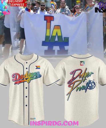 Los Angeles Dodgers Pride Night 2025 Proud Jersey