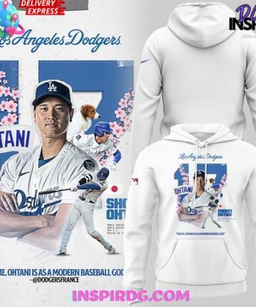 Los Angeles Dodgers Shohei Ohtani Sakura Limited Edition All Over Print Hoodie