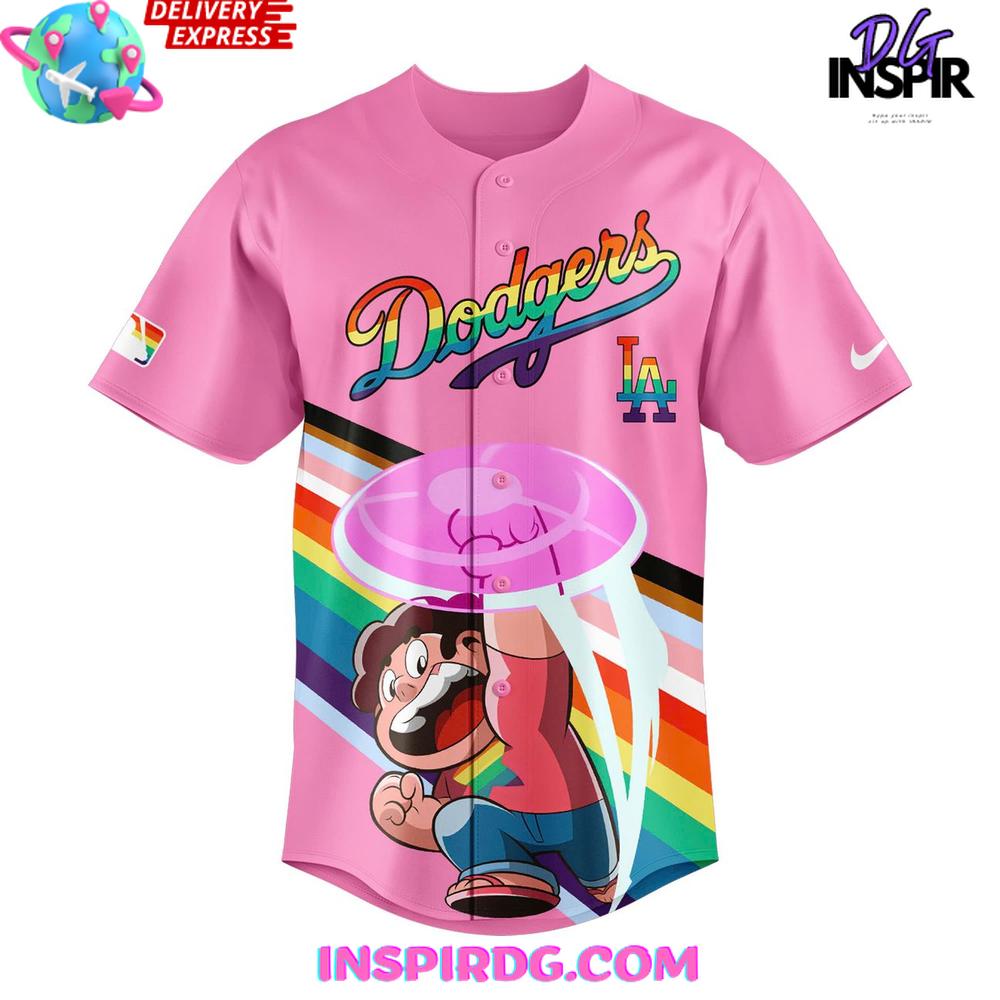 Los Angeles Dodgers X Steven Universe 2025 Pride Jersey - Image 2