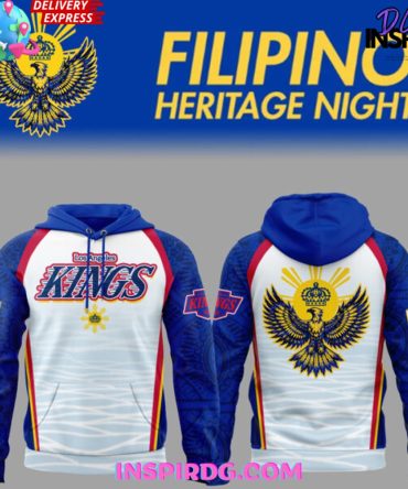 Los Angeles Kings Filipino Heritage Night 2025 All Over Print Hoodie, 3D Hoodie