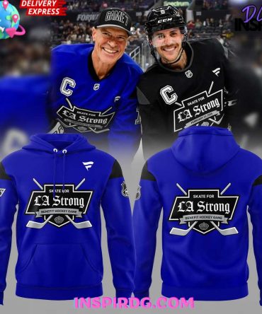 Los Angeles Kings La Strong 2025 Blue All Over Print Hoodie, 3D Hoodie