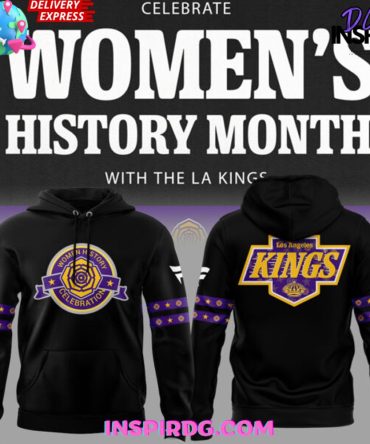 Los Angeles Kings Women'S History Month 2025 All Over Print Hoodie, 3D Hoodie