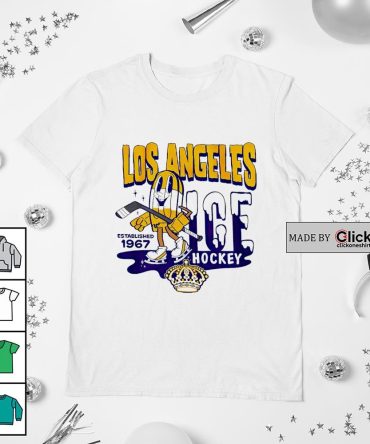 Los Angeles Kings Ice Hockey Established 1967 Popsicle Shirt