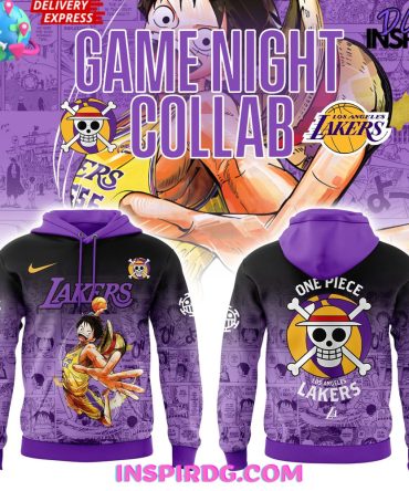 Los Angeles Lakers One Piece Game Night Special Purple All Over Print Hoodie, 3D Hoodie