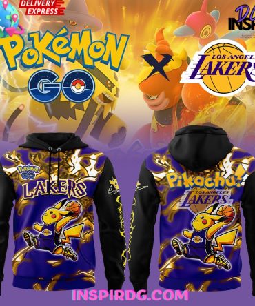 Los Angeles Lakers Pokémon Go Special All Over Print Hoodie, 3D Hoodie