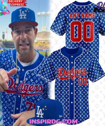 Louis Vuittion X Los Angeles Dodgers Limited Edition Baseball Jersey