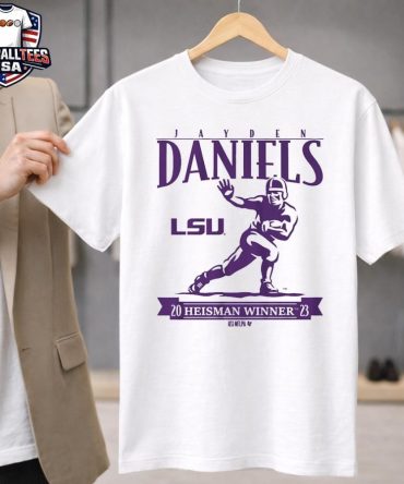 Lsu Football Jayden Daniels Heisman Trophy Unisex Shirt