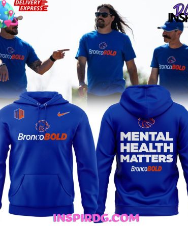 Boise State Broncos Mental Health Matters 2024 Hoodie