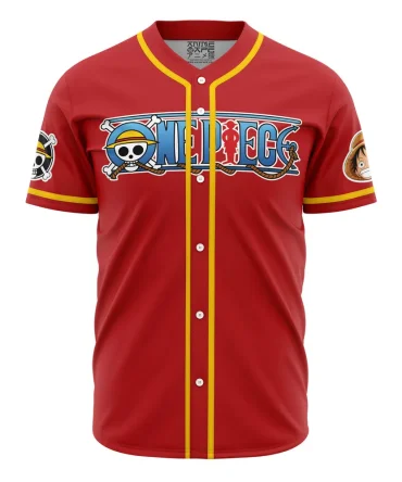 Luffy One Piece Baseball Jersey