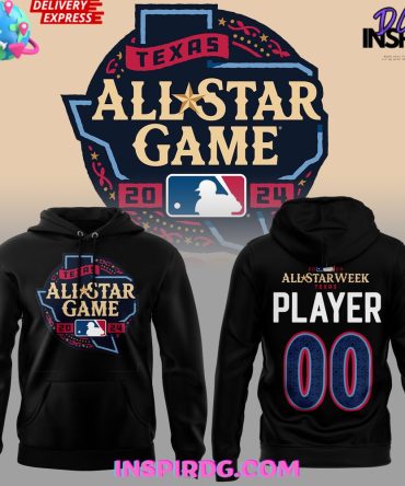 Mlb All-Star Game Texas 2024 Black Hoodie