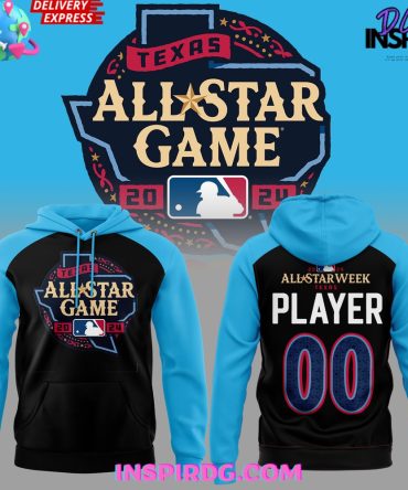 Mlb All-Star Game Texas 2024 Blue Hoodie