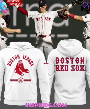 Mlb Boston Red Sox Classic Logo Baseball Hoodie