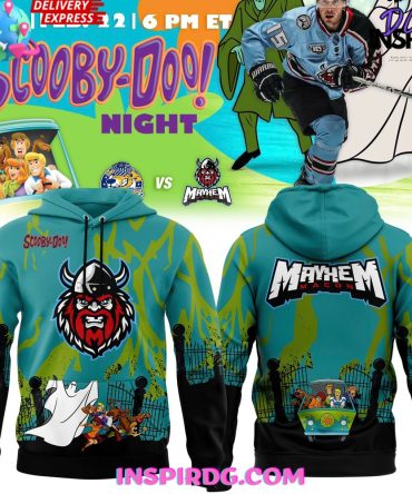 Macon Mayhem Scooby-Doo Night 2025 All Over Print Hoodie, 3D Hoodie