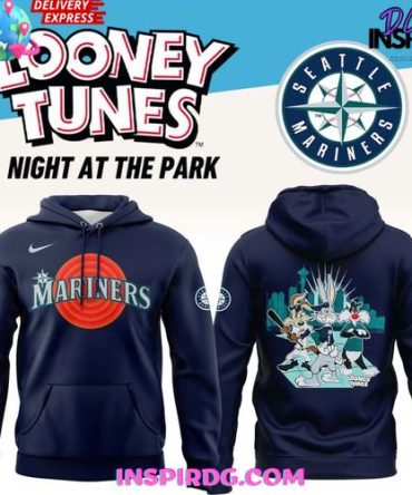 Mariners X Looney Tunes Night Special All Over Print Hoodie
