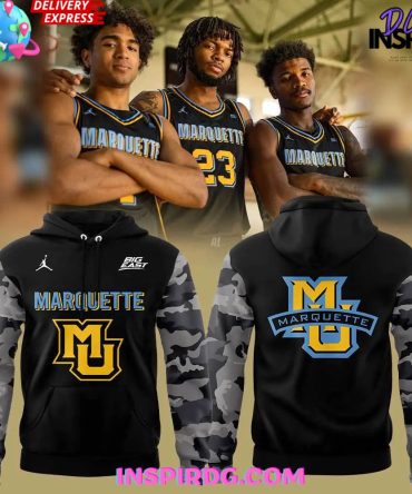 Marquette Golden Eagles Basketball Honoring History Special All Over Print Hoodie, 3D Hoodie