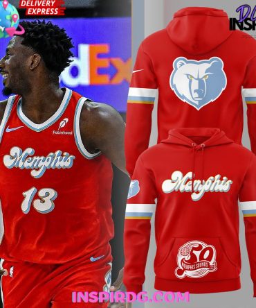 Memphis Grizzlies 50Th Anniversary Special All Over Print Hoodie, 3D Hoodie