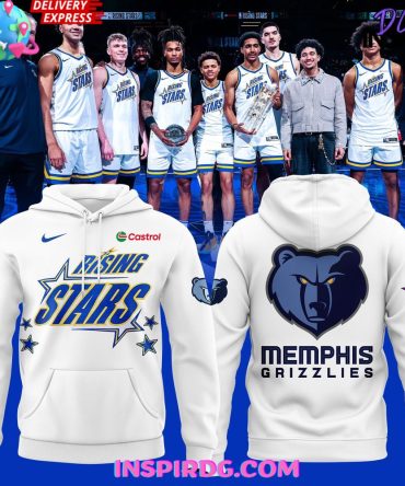 Memphis Grizzlies Rising Stars 2025 All Over Print Hoodie, 3D Hoodie