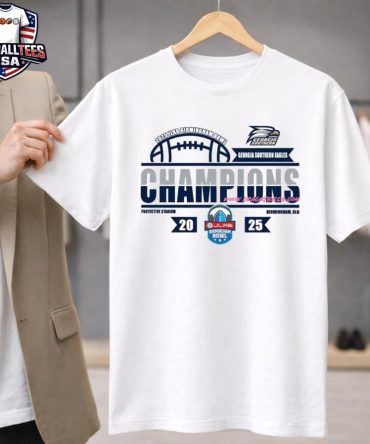 Men'S Georgia Southern Eagles Football 2025 Jlab Birmingham Bowl Locker Room Unisex Shirt