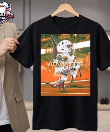 Miami Hurricanes Defeat The Defending National Champion Ohio State Buckeyes To Advance To The 3Rd Round Of The Cfp 2026 Unisex Shirt