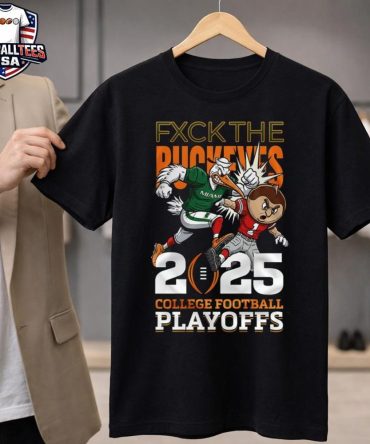 Miami Hurricanes Fxuk The Buckeyes 2025 College Football Playoffs Mascot Unisex Shirt