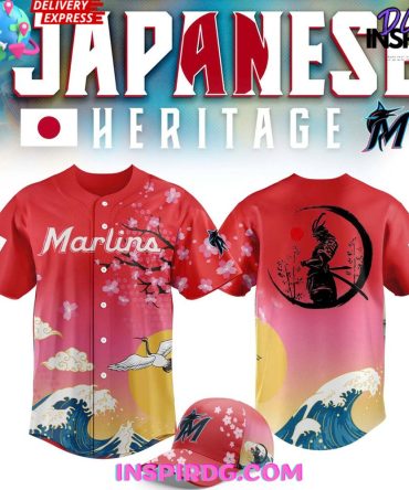 Miami Marlins Japanese Heritage Night 2025 Baseball Jersey